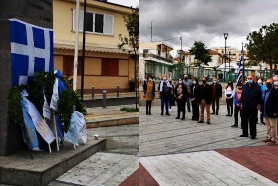 &Omicron; &Delta;&Eta;&Mu;&Alpha;&Rho;&Chi;&Omicron;&Sigma; &Kappa;&Alpha;&Iota; &Tau;&Omicron; &Delta;&Eta;&Mu;&Omicron;&Tau;&Iota;&Kappa;&Omicron; &Sigma;&Upsilon;&Mu;&Beta;&Omicron;&Upsilon;&Lambda;&Iota;&Omicron; &Tau;&Eta;&Sigma; &Pi;&Omicron;&Lambda;&Eta;&Sigma; &Tau;&Iota;&Mu;&Eta;&Sigma;&Alpha;&Nu; &Tau;&Eta;&Nu; &Epsilon;&Pi;&Epsilon;&Tau;&Epsilon;&Iota;&Omicron; &Tau;&Eta;&Sigma; 28&Eta;&Sigma; &Omicron;&Kappa;&Tau;&Omega;&Beta;&Rho;&Iota;&Omicron;&Upsilon; 1940 &Kappa;&Alpha;&Tau;&Alpha;&Theta;&Epsilon;&Tau;&Omicron;&Nu;&Tau;&Alpha;&Sigma; &Sigma;&Tau;&Epsilon;&Phi;&Alpha;&Nu;&Iota;&Alpha; &Sigma;&Tau;&Eta;&Nu; &Pi;&Lambda;&Alpha;&Tau;&Epsilon;&Iota;&Alpha; &Kappa;&Upsilon;&Pi;&Rho;&Omicron;&Upsilon;
