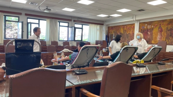 ΟΛΟΚΛΗΡΩΣΗ ΕΘΕΛΟΝΤΙΚΗΣ ΑΙΜΟΔΟΣΙΑΣ  ΚΑΙ ΔΡΑΣΕΩΝ ΕΝΗΜΕΡΩΣΗΣ ΣΤΟΝ ΔΗΜΟ ΚΕΡΑΤΣΙΝΙΟΥ-ΔΡΑΠΕΤΣΩΝΑΣ