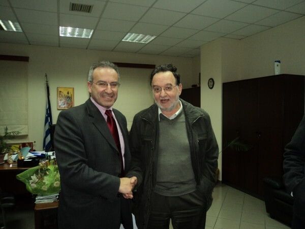 Συνάντηση Δημάρχου Κερατσινίου-Δραπετσώνας Λουκά Τζανή με τον Κοινοβουλευτικό εκπρόσωπο του ΣΥΡΙΖΑ κ. Παναγιώτη Λαφαζάνη